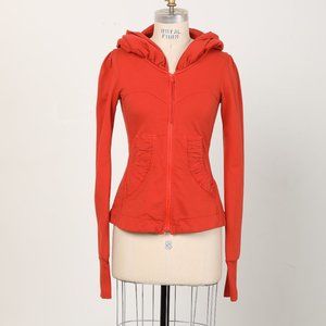 Cloak Hoodie in Electric Red